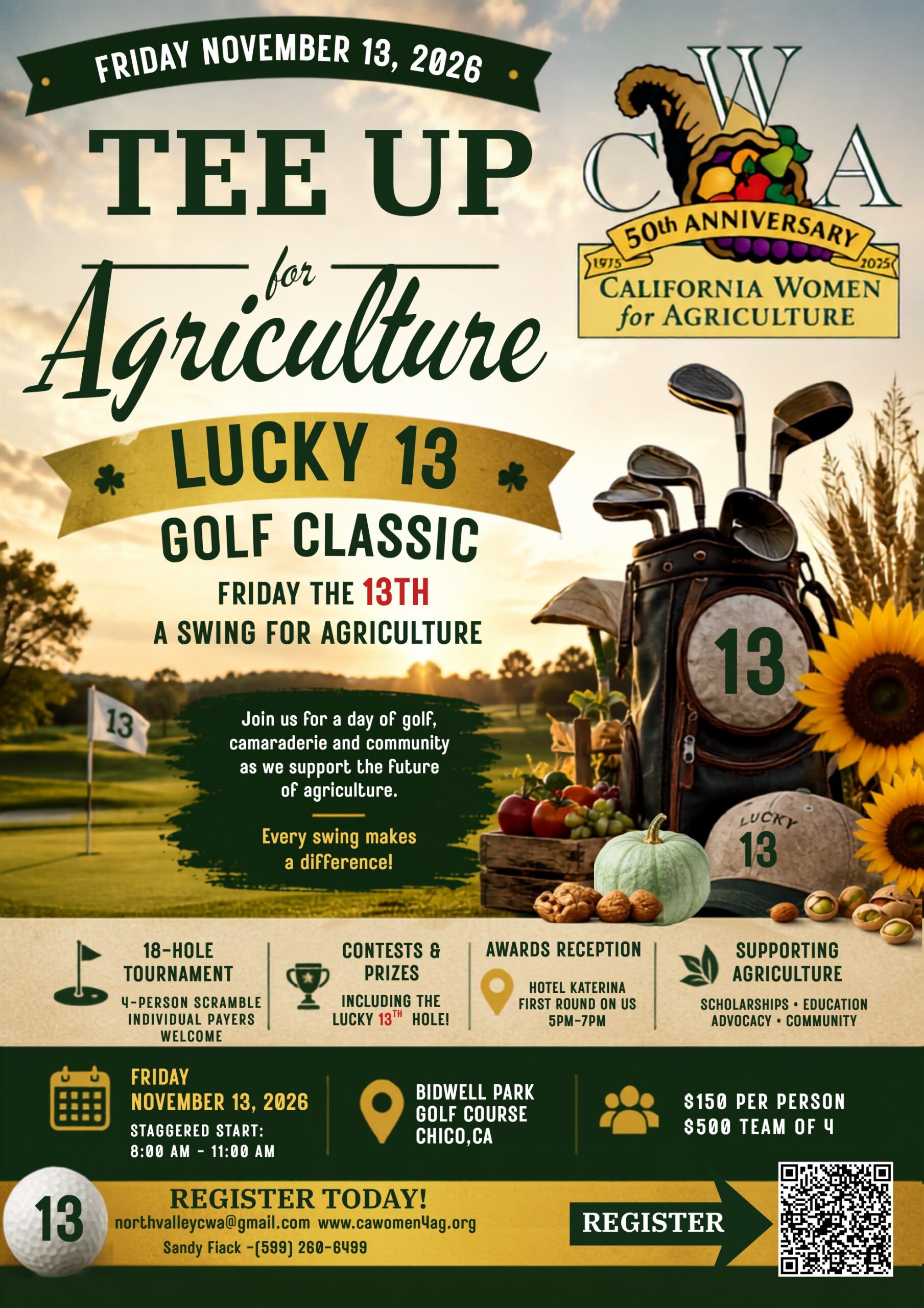 Tee Up for Agriculture Golf Classic - Nov 13, 2026